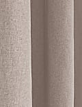 Brushed Pencil Pleat Blackout Thermal Curtains