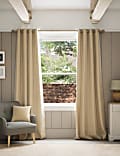 Chenille Eyelet Curtains