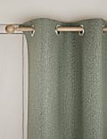 Herringbone Eyelet Blackout Curtains