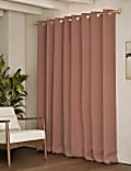 Herringbone Eyelet Curtains