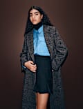 Pure Silk Organza Relaxed Utility Shirt
