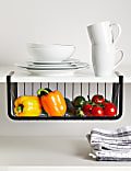 Rangement pour étagère en fil de fer