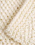 Moss Stitch Blanket Knitting Kit