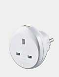 UK-EU Travel Adaptor with USB