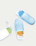 3pk Squeeze It Travel Toiletry Bottles