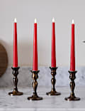 Set of 4 TruGlow® LED Taper Candles