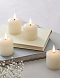 Set of 4 TruGlow® Votive LED Candles