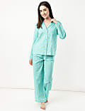 Pure Cotton Sun Print Rever Pyjama Set