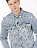 Acid Wash Denim Jacket