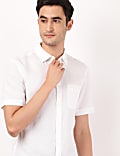 SS Classic Collar Solid Dyed Linen