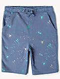 Cotton Rich Paint Splat Short