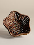 Small Scallop Rattan Trinket Bowl