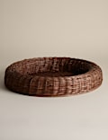 Rattan Large Round Coffee Table Tray