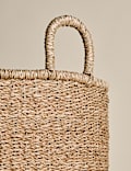 Seagrass Large Round Tall Storage Basket