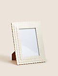 Scalloped Photo Frame 5x7 Inch