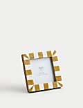 Set of 3 Checked Photo Frames 3x3 inch