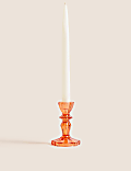 Chandelier en verre à motif strié