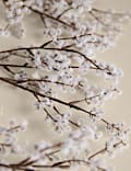 Set of 3 Artificial Mimosa Single Stems