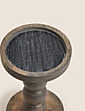 Bobbin Pillar Candle Holder