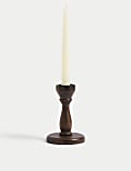 Wooden Dinner Candle & Tealight Holder