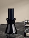 Press Ceramic Pillar Candle Holder