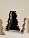 Set of 3 Tree Ceramic Candle Holders