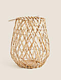 Rattan Medium Lantern