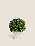 Artificial Topiary Ball in Pot