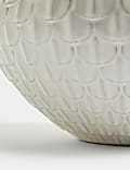 Medium Scalloped Textured Vase