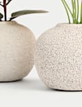 Set of 2 Artificial Plants in Pots