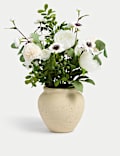 Artificial Large Flower Arrangement in Vase