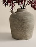 Artificial Ruscus Arrangement in Resin Pot