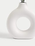 Artificial Eucalyptus Plant in Shaped Vase