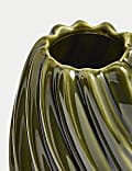 Medium Reactive Glaze Ceramic Cylinder Vase