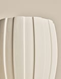 Wazon ceramiczny w szerokie pasy