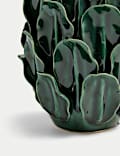 Large Petal Ceramic Vase