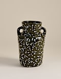 Medium Splatter Ceramic Vase 