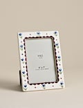 Ceramic Floral Photo Frame 5x7 inch