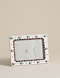 Ceramic Floral Photo Frame 5x7 inch