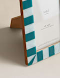 Checked Photo Frame 4x6 inch