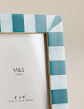 Checked Photo Frame 4x6 inch