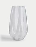 Large Striped Vase