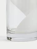 Swirl Glass Cylinder Vase