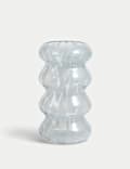Glass Wave Vase
