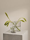 Small Bracket Glass Vase