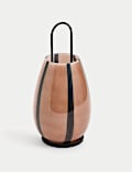Striped Glass Lantern