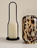 Animal Confetti Glass Lantern