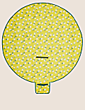 Expressive Floral Round Picnic Blanket