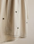 Pure Cotton Bee Embroidered Tablecloth