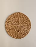 Set of 4 Natural Water Hyacinth Placemats